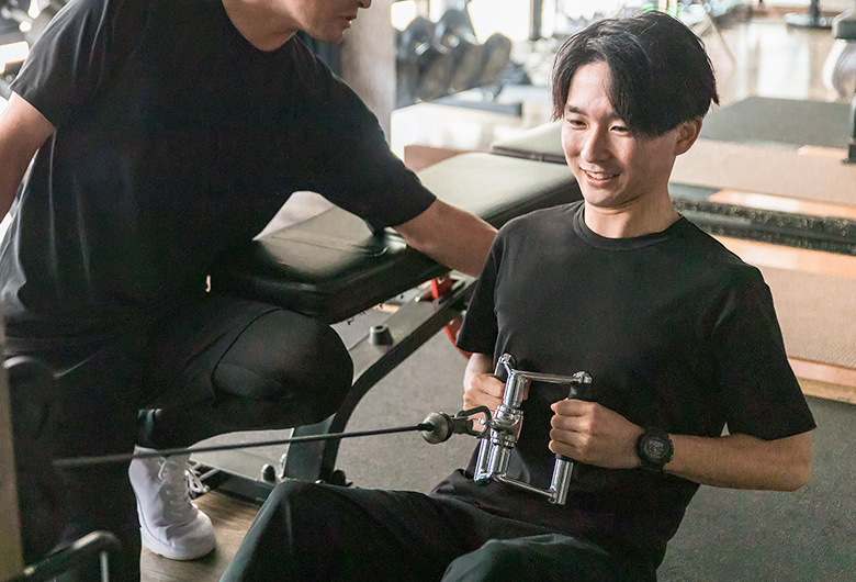 トレーニング場所・提携ジムについて